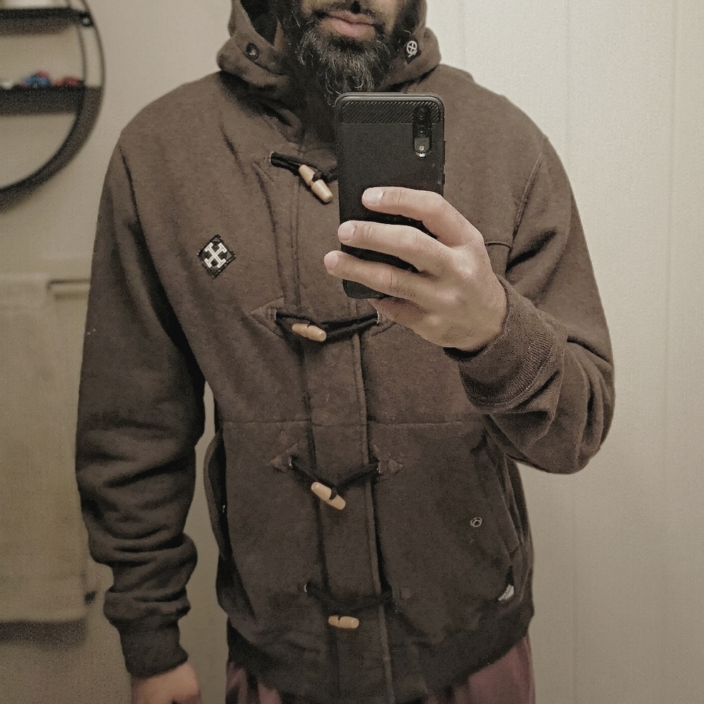 10 Deep Toggle Jacket sz L